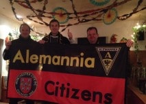 Erster Alemannia-Fanclub in England