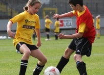 Fußballschule: Erstes Mädchen-Camp